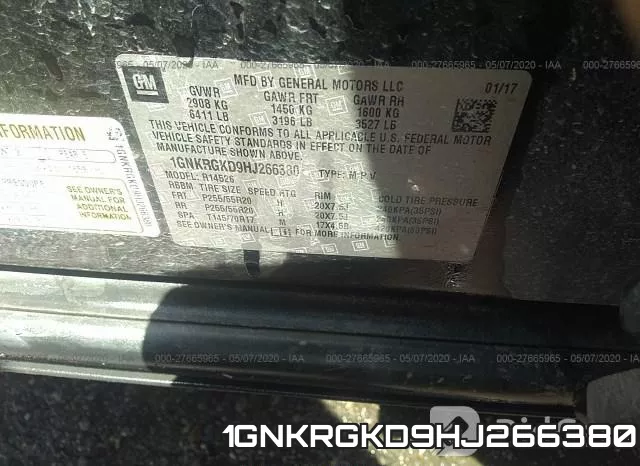 1GNKRGKD9HJ266380 фото 10