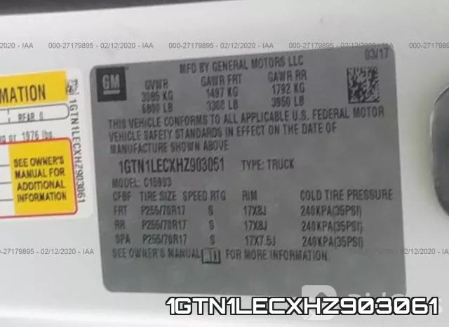 1GTN1LECXHZ903061 фото 10