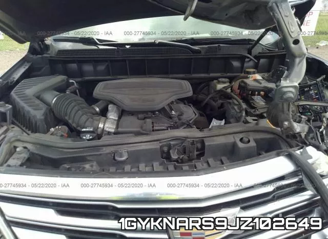 1GYKNARS9JZ102649 фото 2