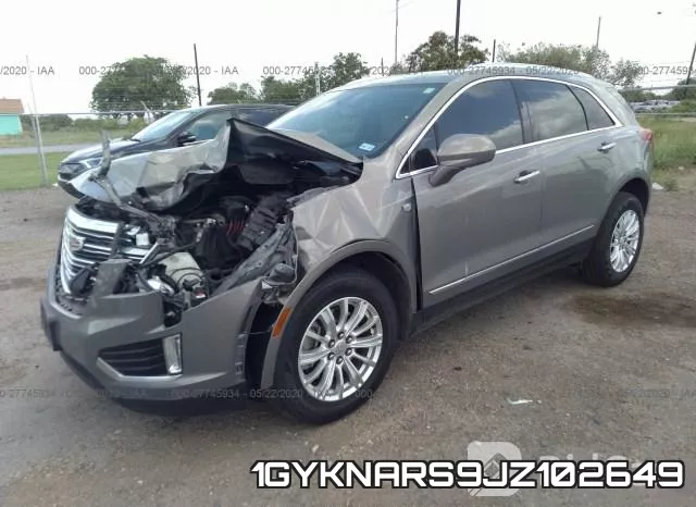 1GYKNARS9JZ102649 фото 3