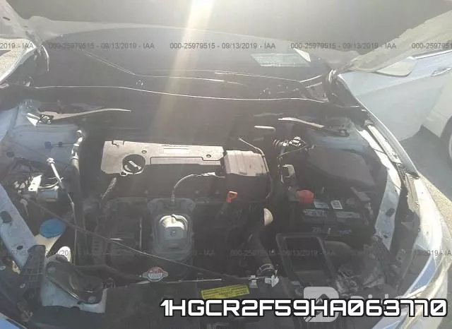 1HGCR2F59HA063770 фото 2