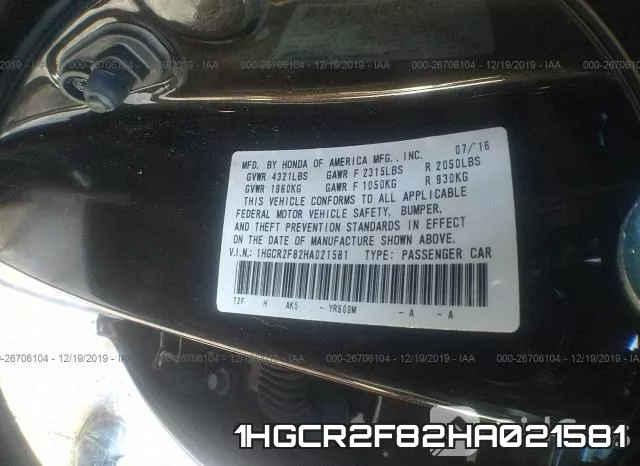 1HGCR2F82HA021581 фото 10