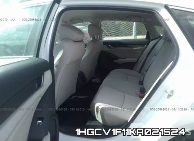 1HGCV1F11KA021524 фото 9