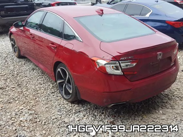 1HGCV1F39JA222314 фото 4