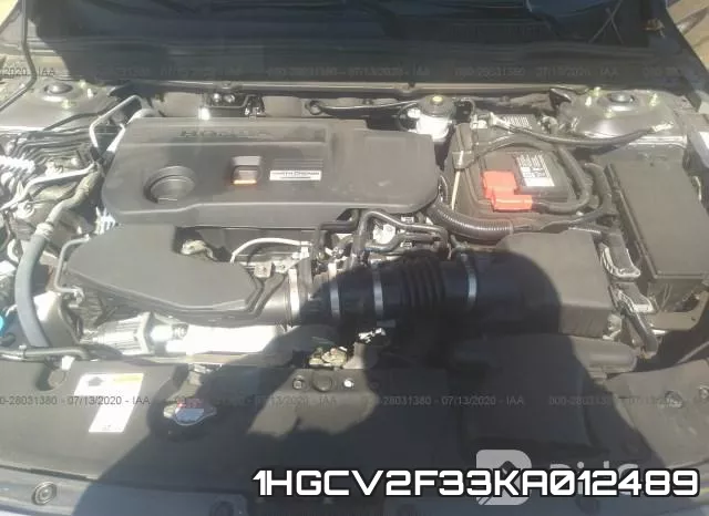 1HGCV2F33KA012489 фото 2