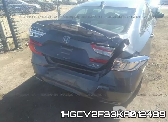 1HGCV2F33KA012489 фото 7