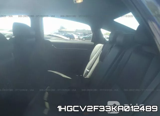 1HGCV2F33KA012489 фото 9