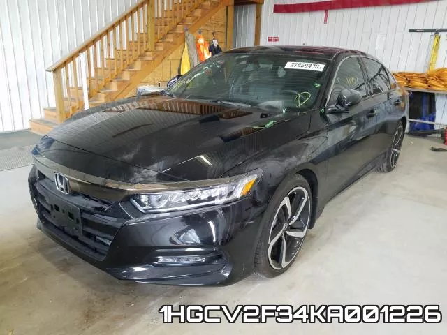1HGCV2F34KA001226 фото 3
