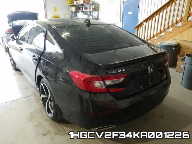 1HGCV2F34KA001226 фото 4