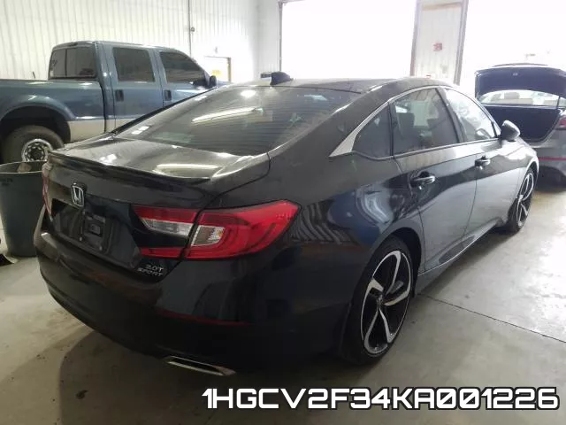 1HGCV2F34KA001226 фото 5
