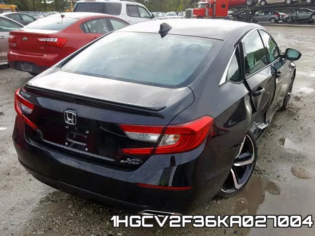 1HGCV2F36KA027004 фото 5