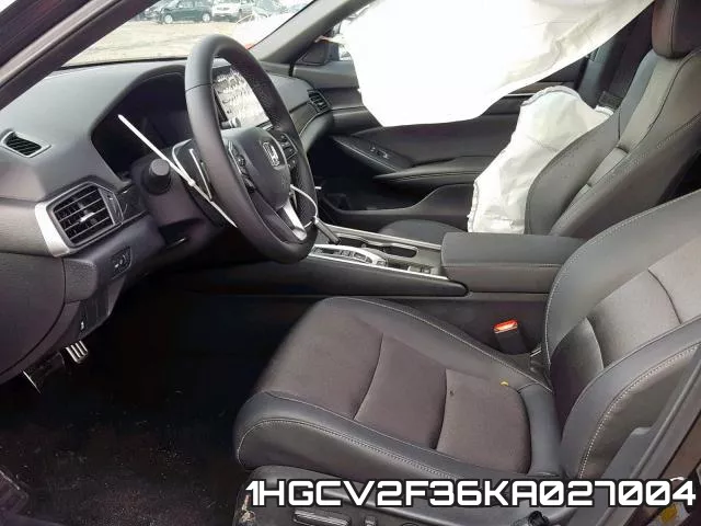 1HGCV2F36KA027004 фото 6