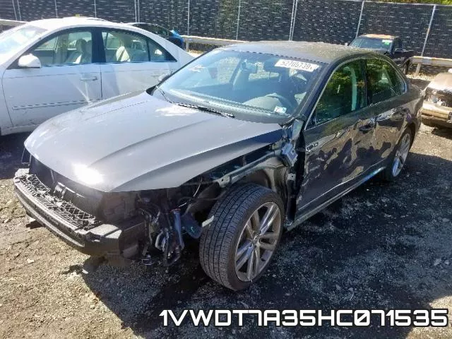 1VWDT7A35HC071535 фото 3
