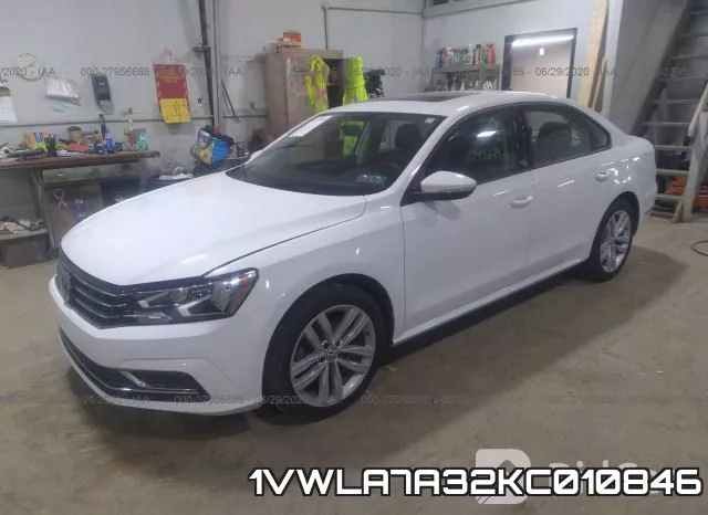 1VWLA7A32KC010846 фото 3