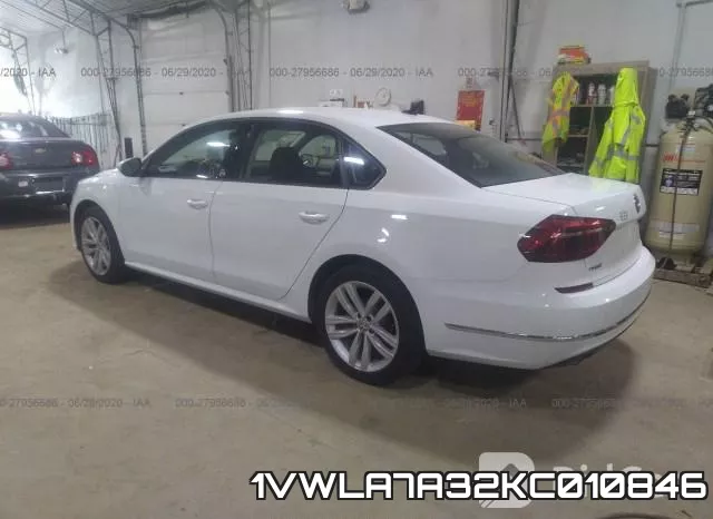 1VWLA7A32KC010846 фото 4