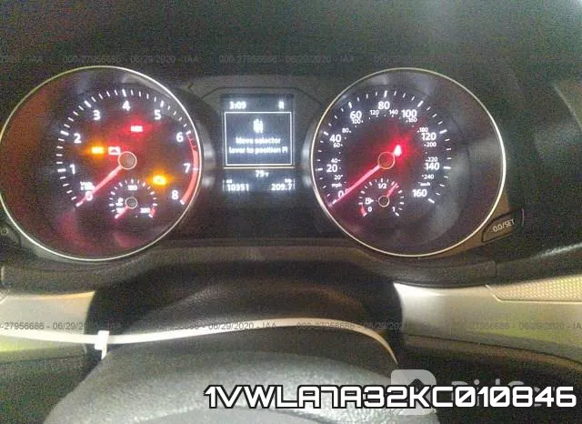 1VWLA7A32KC010846 фото 8