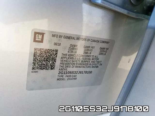 2G1105S32J9178100 фото 2
