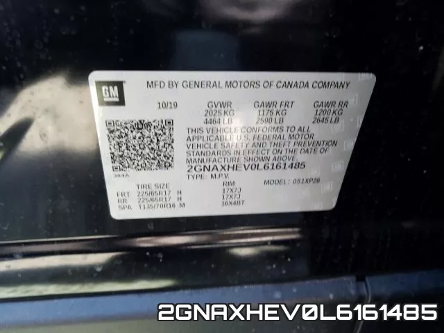 2GNAXHEV0L6161485 фото 2