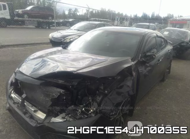 2HGFC1E54JH700355 фото 3