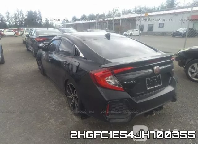 2HGFC1E54JH700355 фото 4