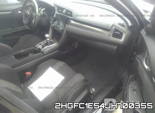 2HGFC1E54JH700355 фото 6