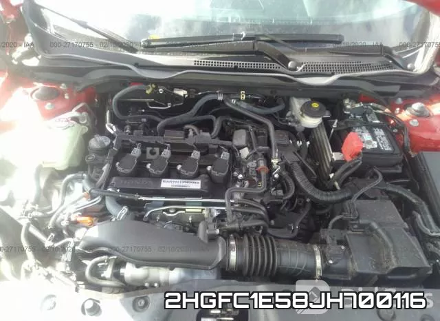 2HGFC1E58JH700116 фото 2