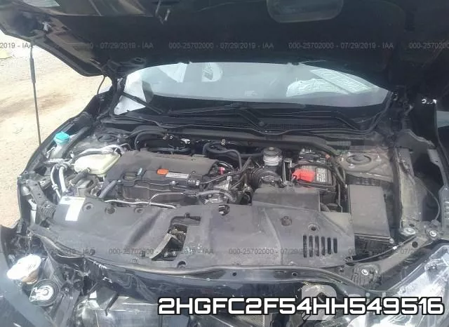 2HGFC2F54HH549516 фото 2