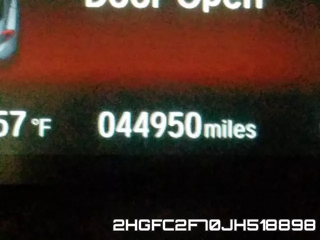 2HGFC2F70JH518898 фото 9