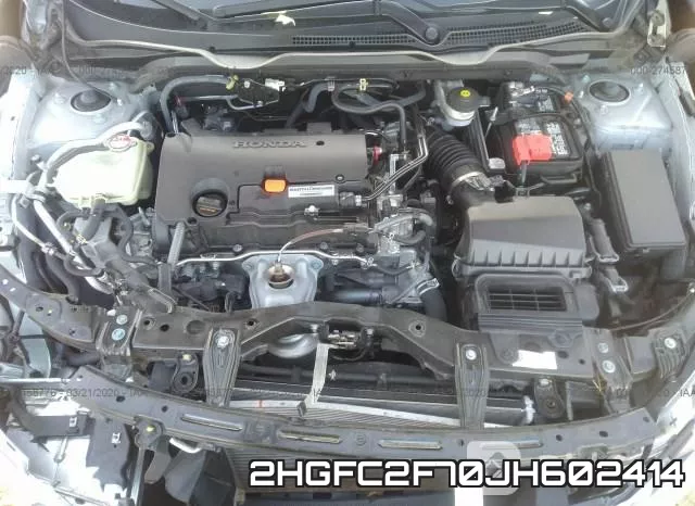 2HGFC2F70JH602414 фото 2