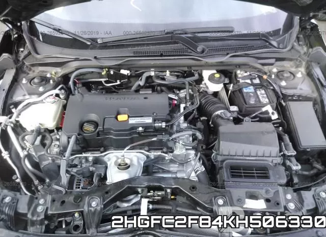 2HGFC2F84KH506330 фото 2