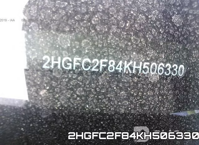 2HGFC2F84KH506330 фото 10
