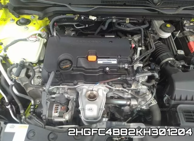 2HGFC4B82KH301204 фото 2