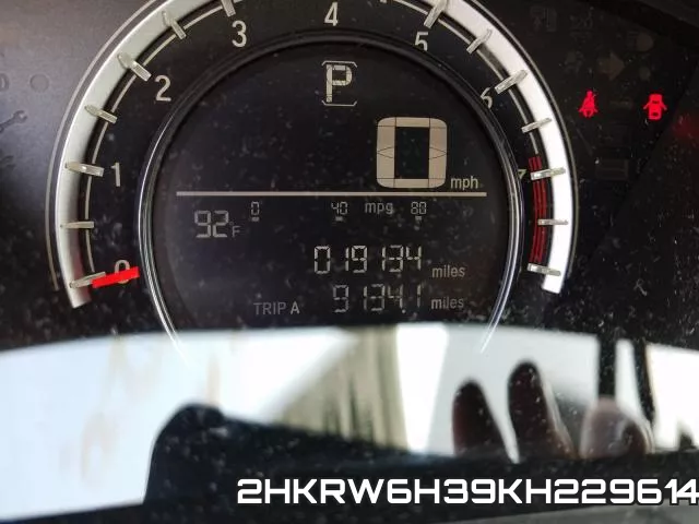 2HKRW6H39KH229614 фото 9