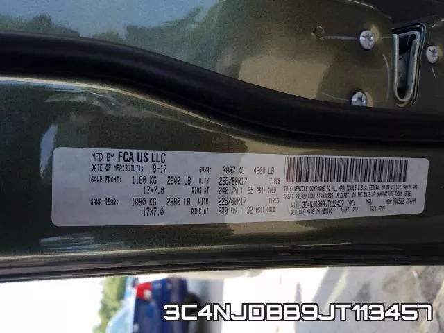 3C4NJDBB9JT113457 фото 2