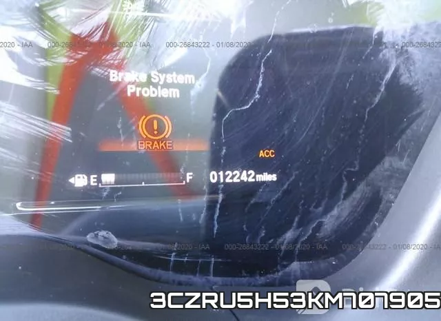 3CZRU5H53KM707905 фото 8