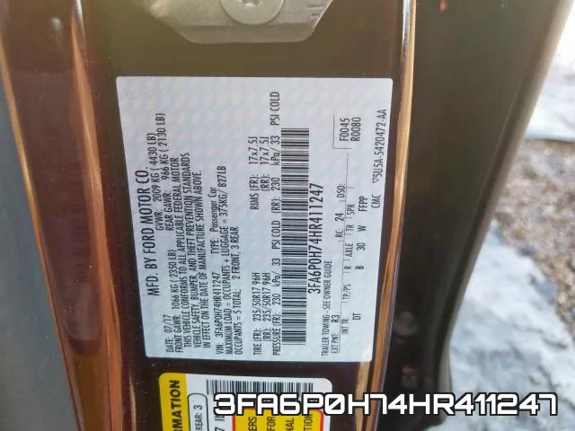 3FA6P0H74HR411247 фото 2