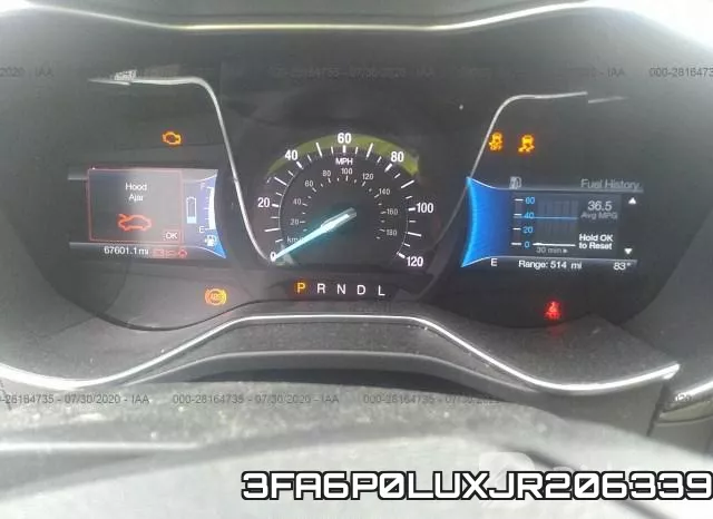 3FA6P0LUXJR206339 фото 8