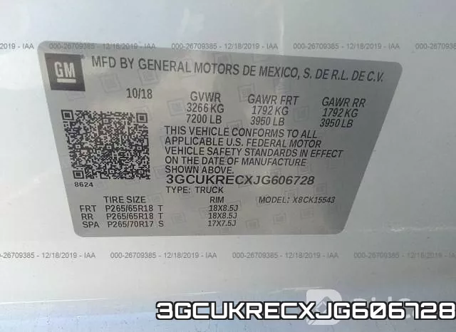 3GCUKRECXJG606728 фото 10