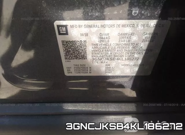 3GNCJKSB4KL186272 фото 10
