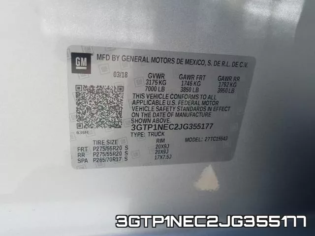 3GTP1NEC2JG355177 фото 2