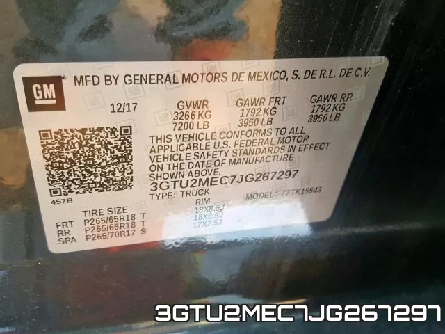 3GTU2MEC7JG267297 фото 2