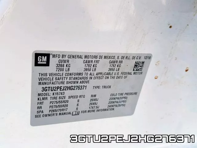 3GTU2PEJ2HG276371 фото 2
