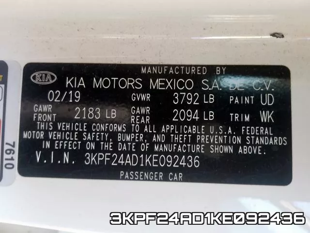 3KPF24AD1KE092436 фото 2