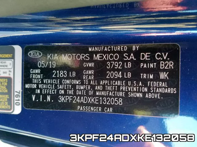 3KPF24ADXKE132058 фото 2