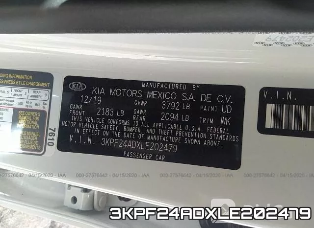 3KPF24ADXLE202479 фото 10