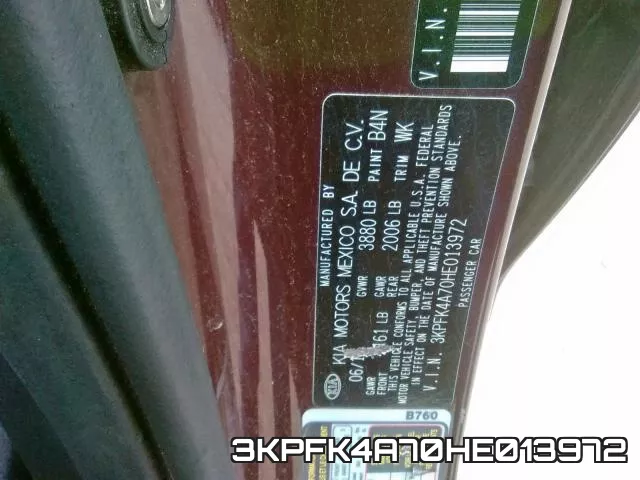 3KPFK4A70HE013972 фото 2