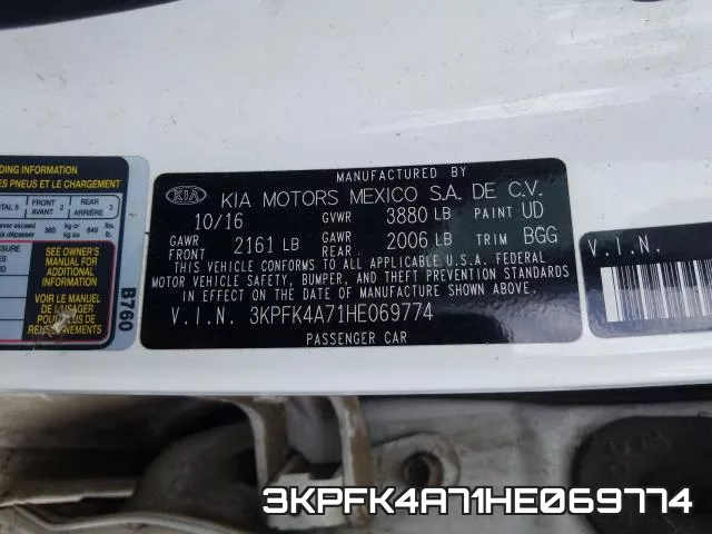 3KPFK4A71HE069774 фото 2