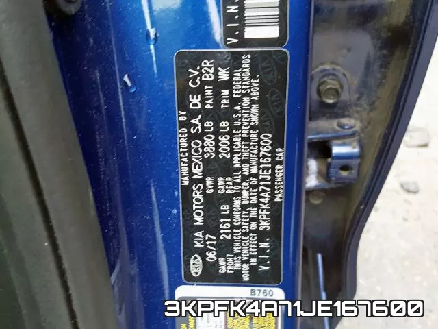 3KPFK4A71JE167600 фото 2