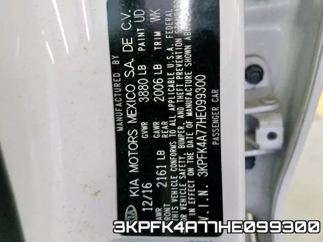 3KPFK4A77HE099300 фото 2