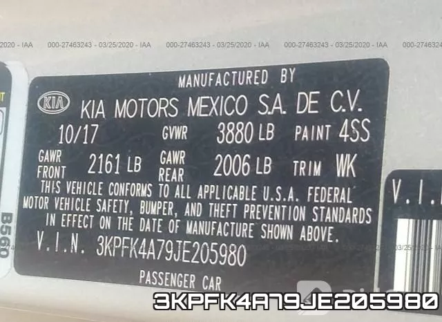 3KPFK4A79JE205980 фото 10